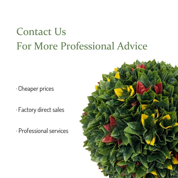 Faux Boxwood Balls