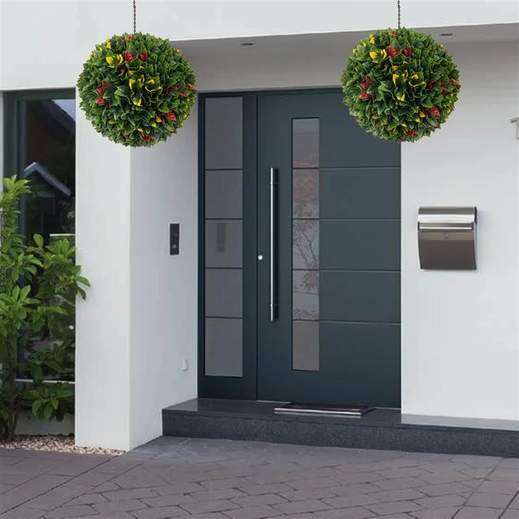 FAUX BOXWOOD BALLS